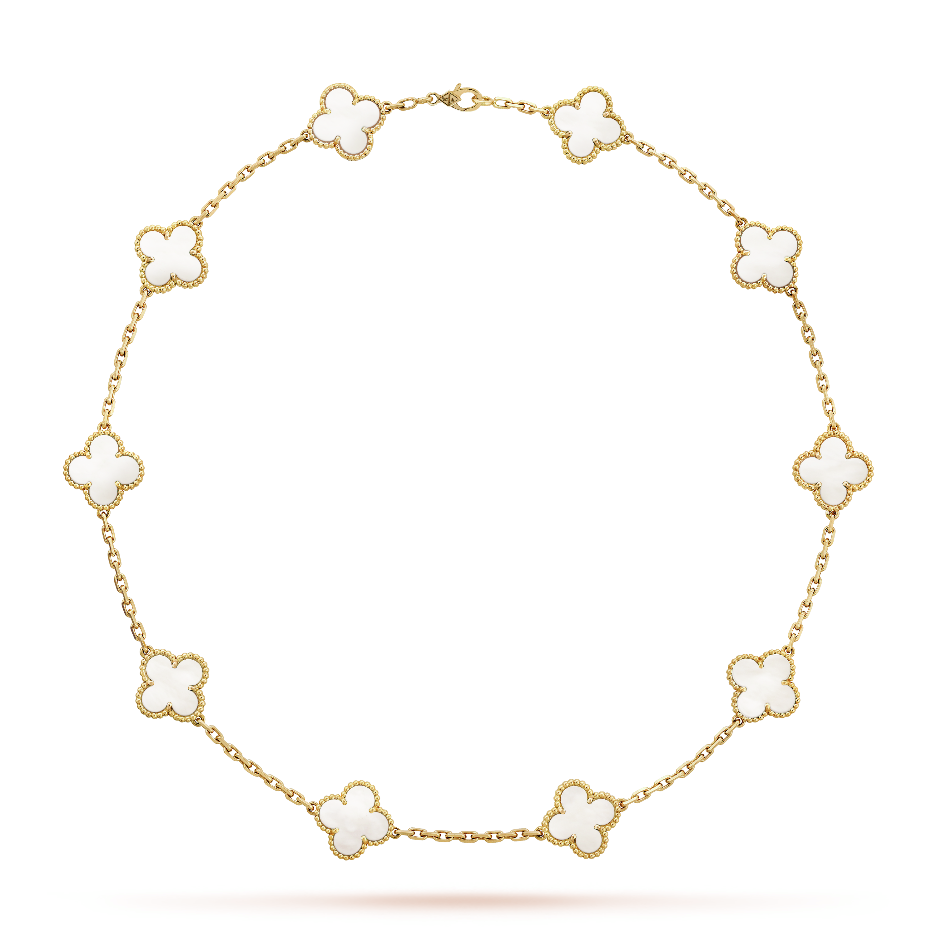 CLOVER NECKLACE 10 DESIGNS GOLD | WIT