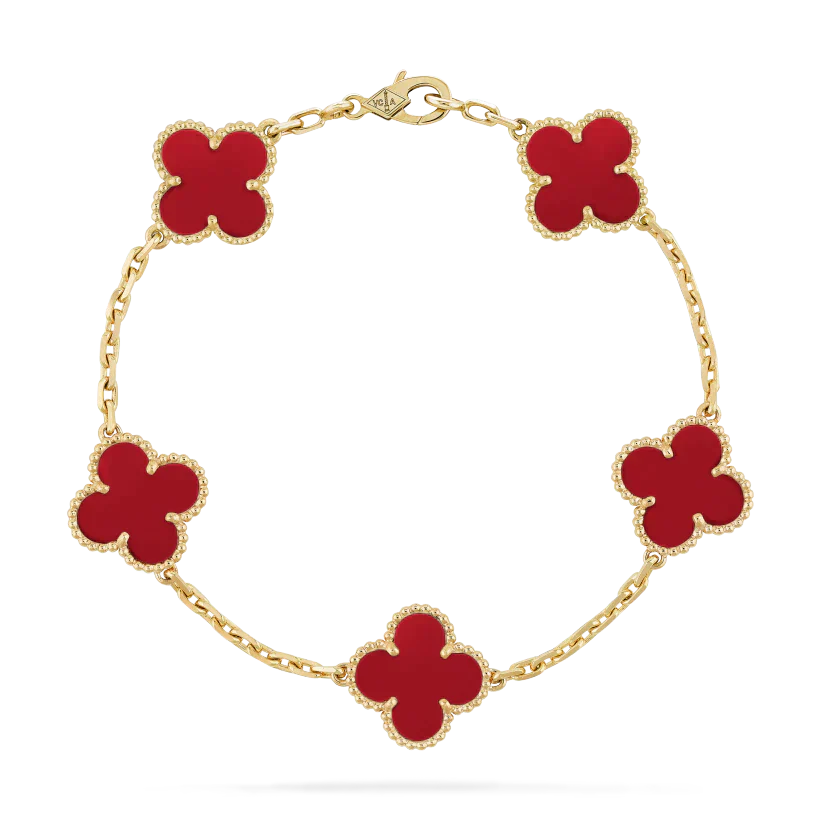 CLOVER BRACELET GOLD | ROOD