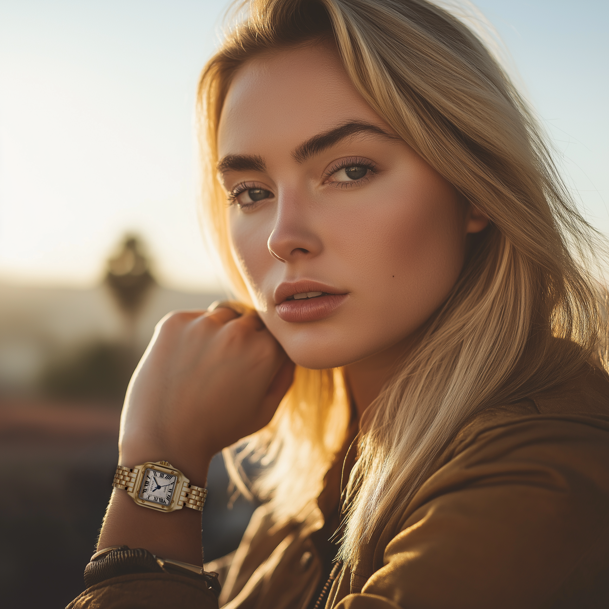 Cartellé watch – Goud