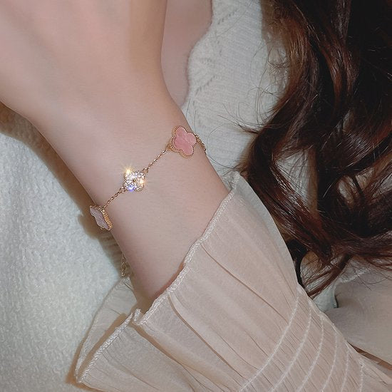 CLOVER BRACELET DELUXE | ROZE