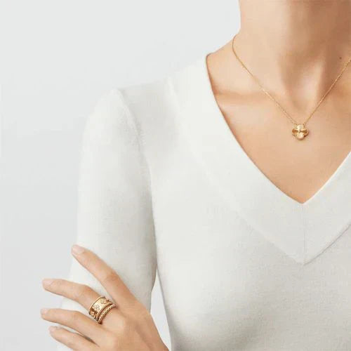 CLOVER NECKLACE | GOUD