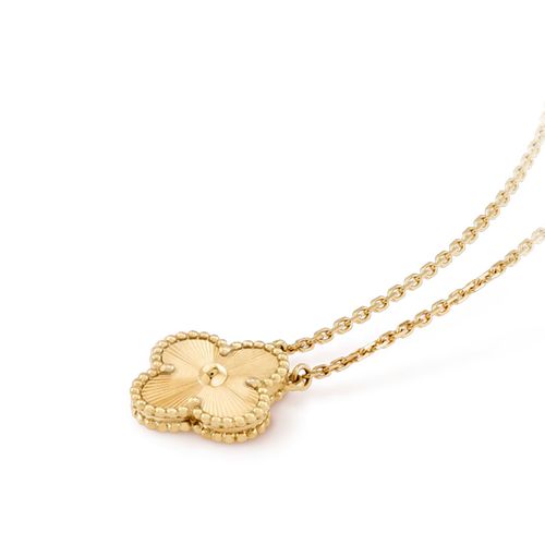 CLOVER NECKLACE | GOUD