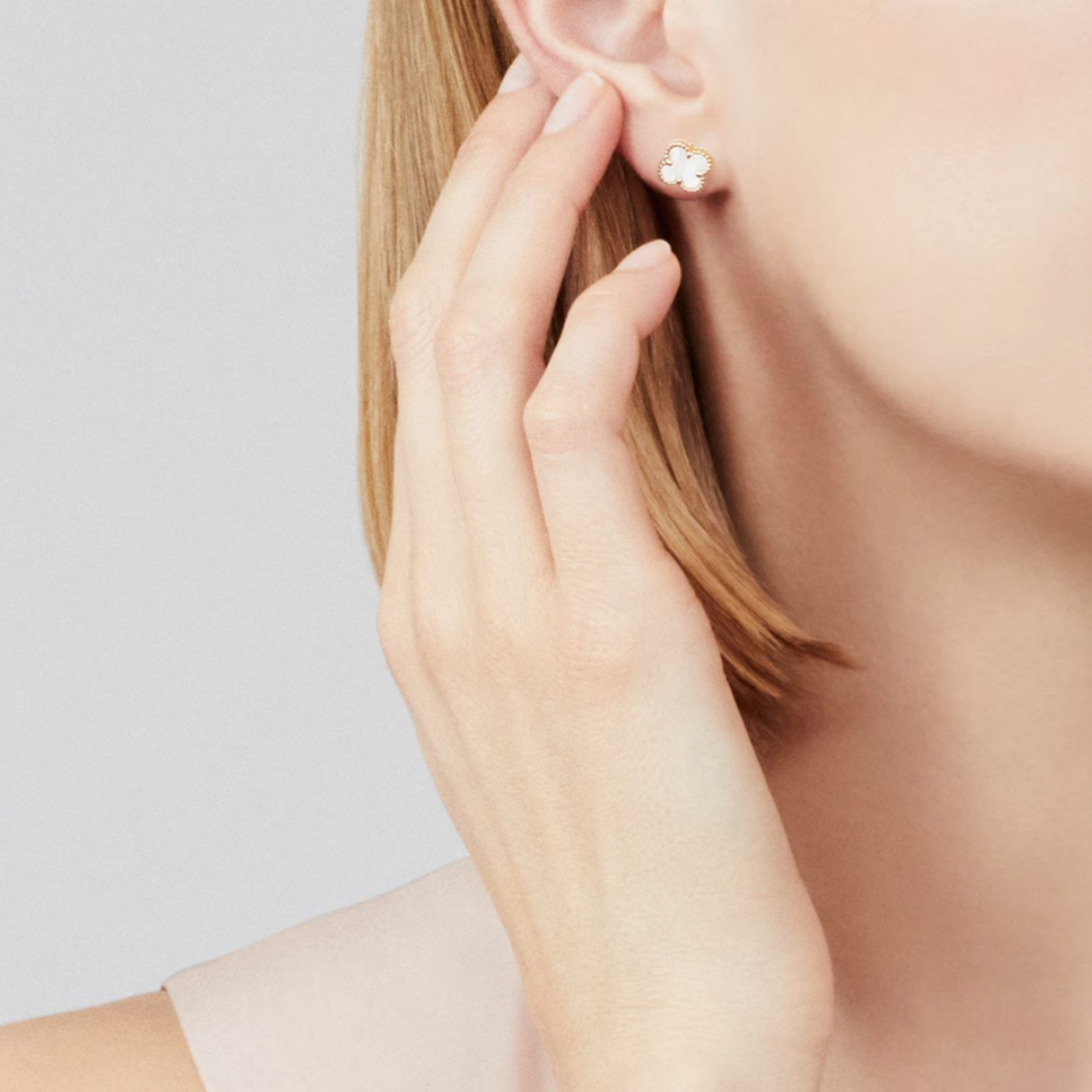 CLOVER BLOOM 3 SET GOLD | WIT