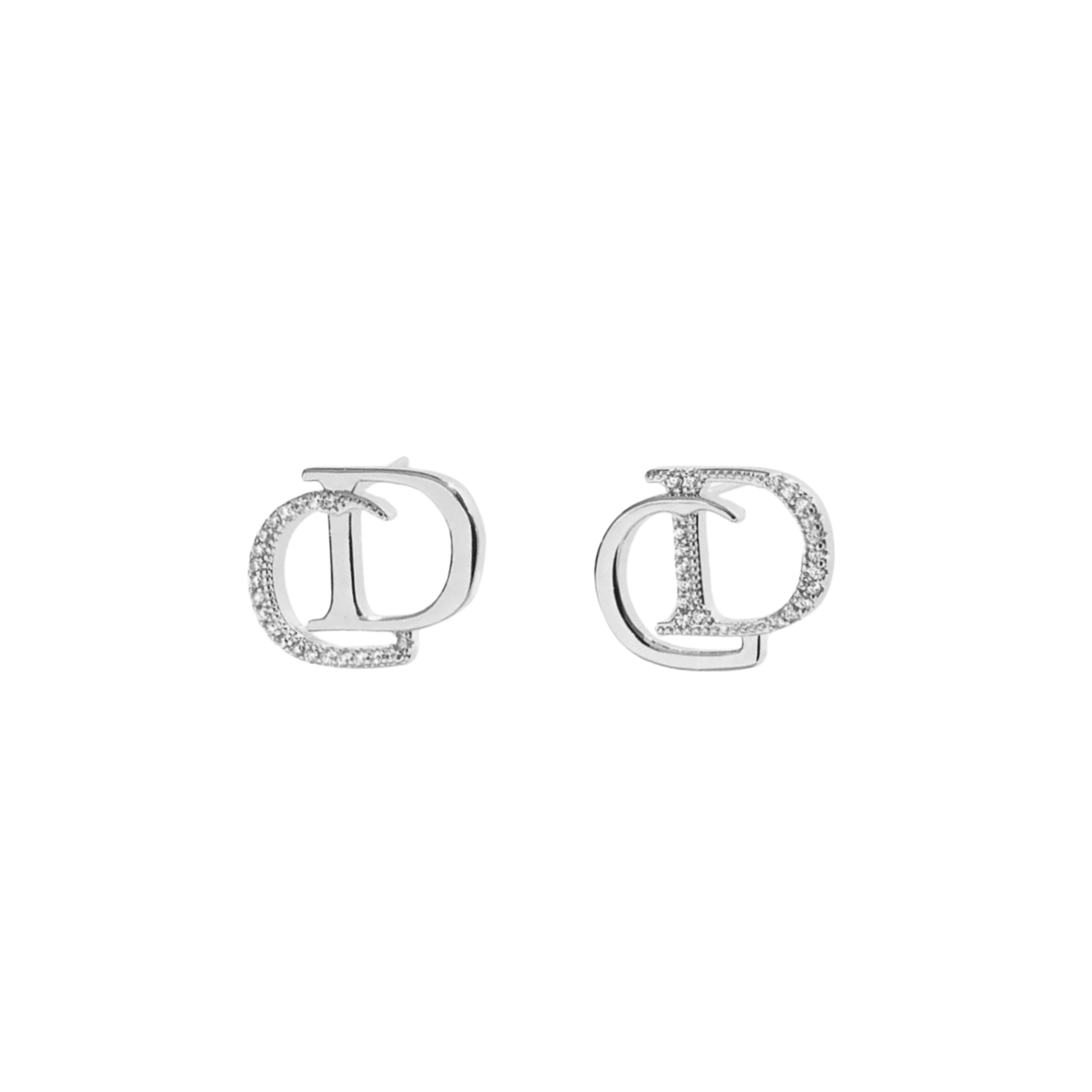 CD DIAMOND EARRINGS | ZILVER