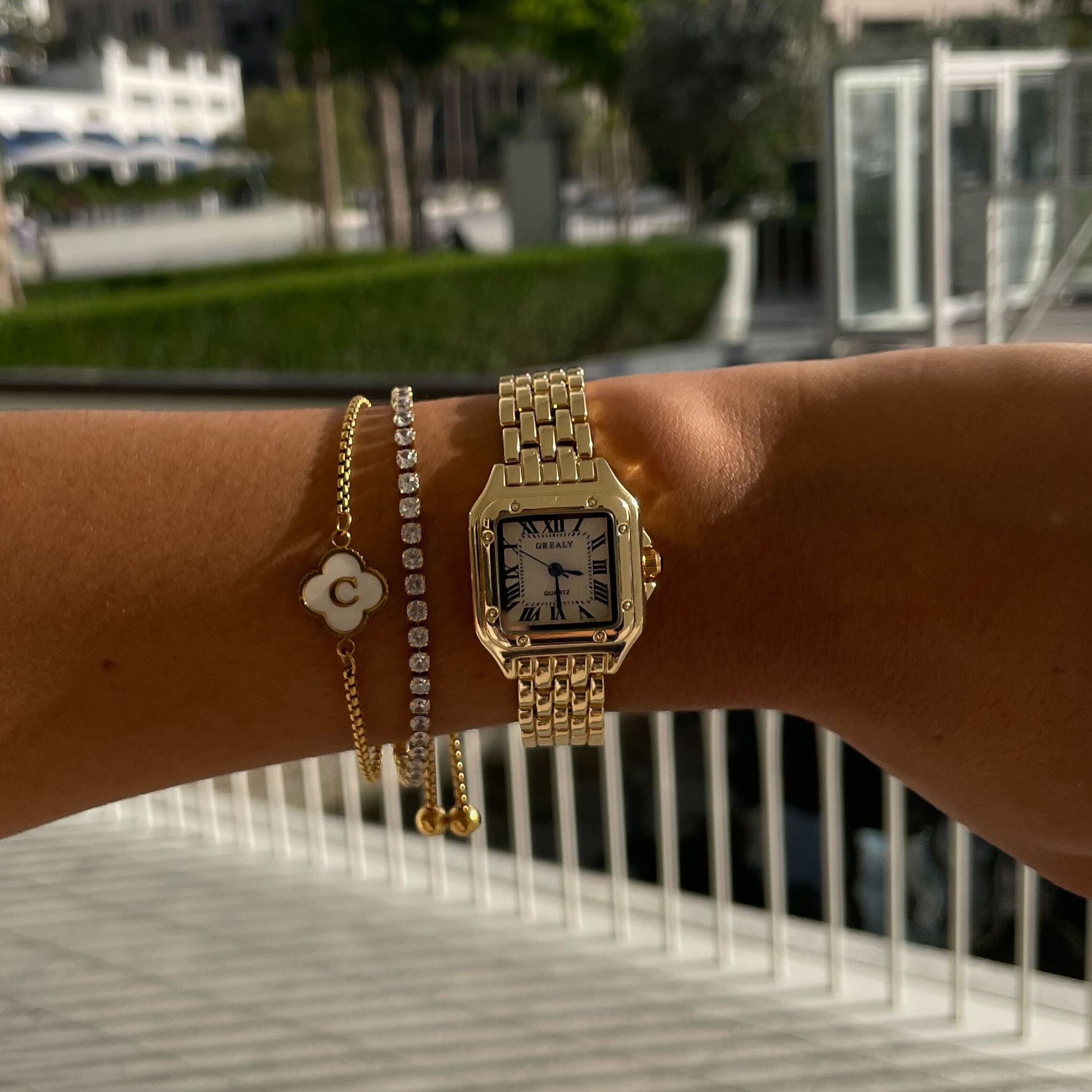 Cartellé watch – Zilver