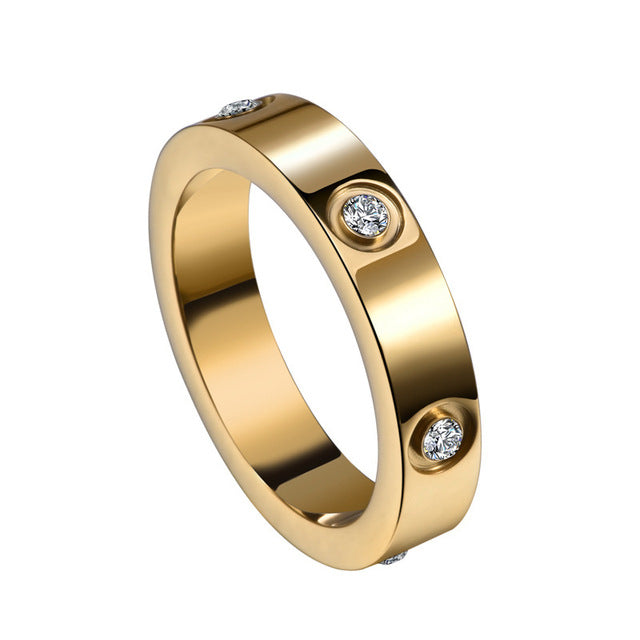 ETERNITY DIAMOND RING | GOLD