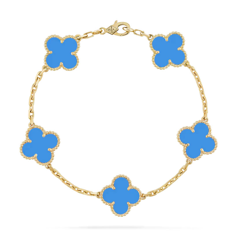 CLOVER BRACELET GOLD | BLAUW