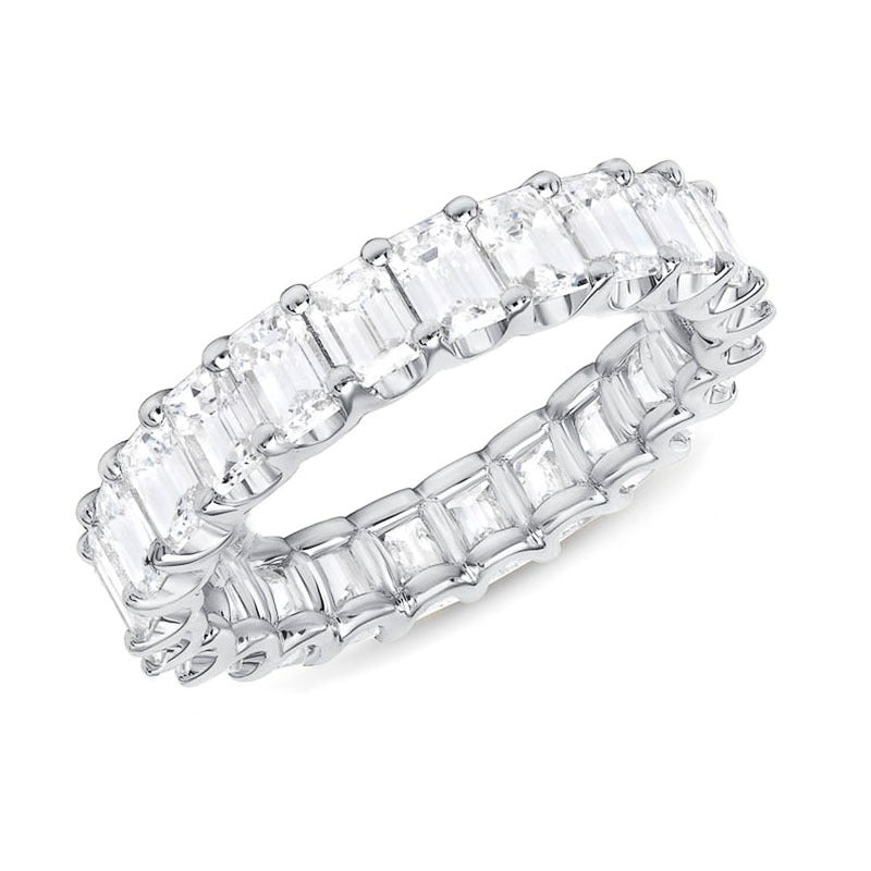 CUBIC DIAMONS RING | ZILVER