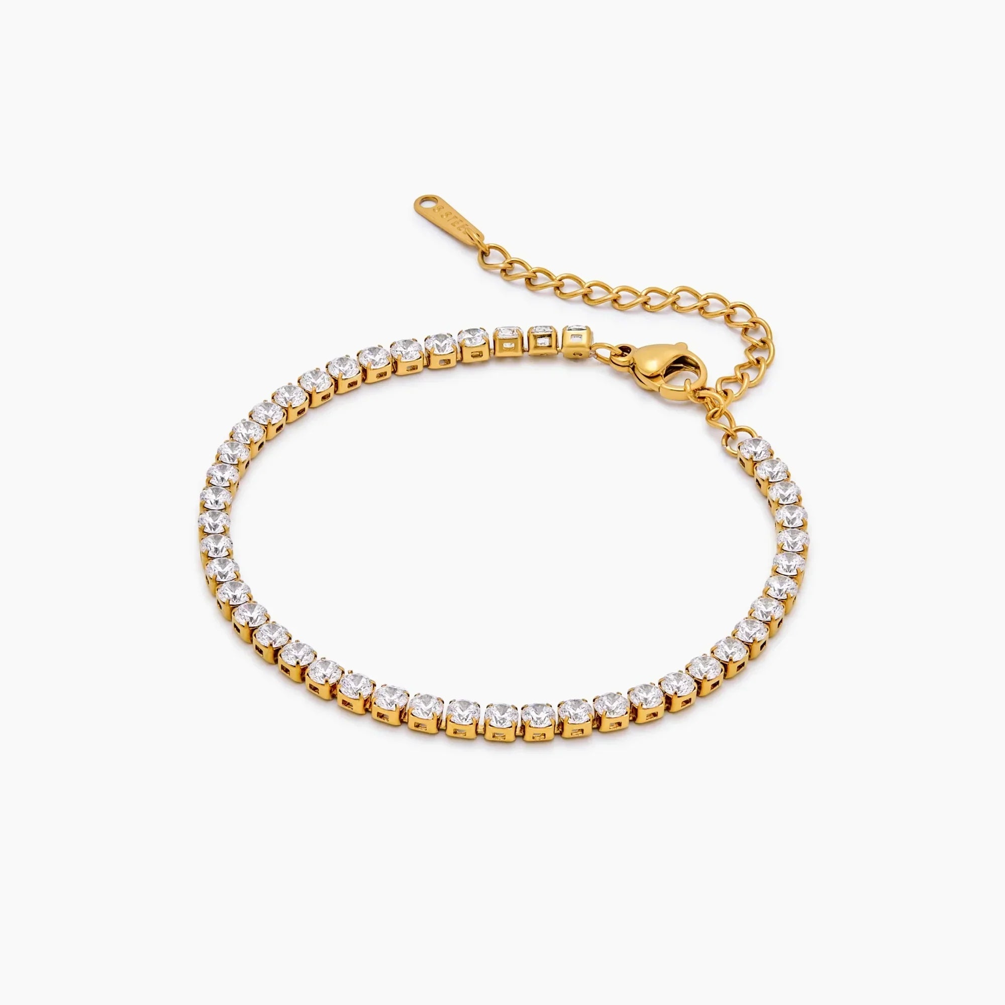 Klassisches Tennisarmband