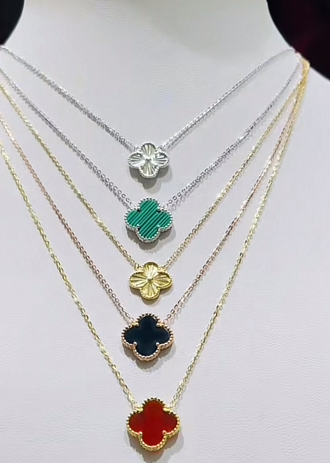 CLOVER NECKLACE | ZILVER