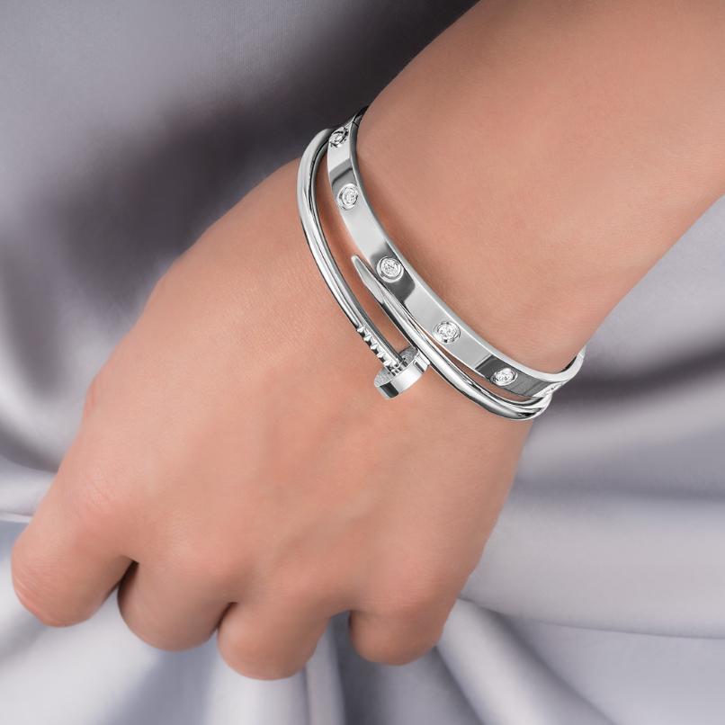 ETERNITY BRACELET DELUXE | ZILVER