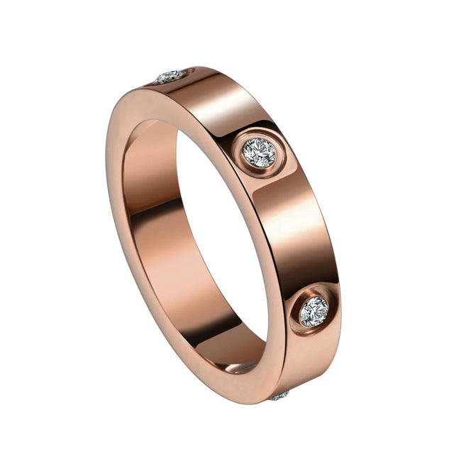 ETERNITY DIAMOND RING | ROSÉ GOUD